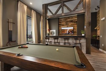 Pool Table at Watermark at Harvest Junction, Longmont, Colorado